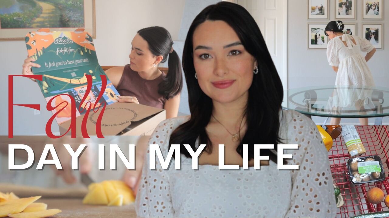 VLOG: Fall Day in My Life, Cleaning Schedule, New Amazon Home Find, FabFitFun unboxing, and more! ✨🍂