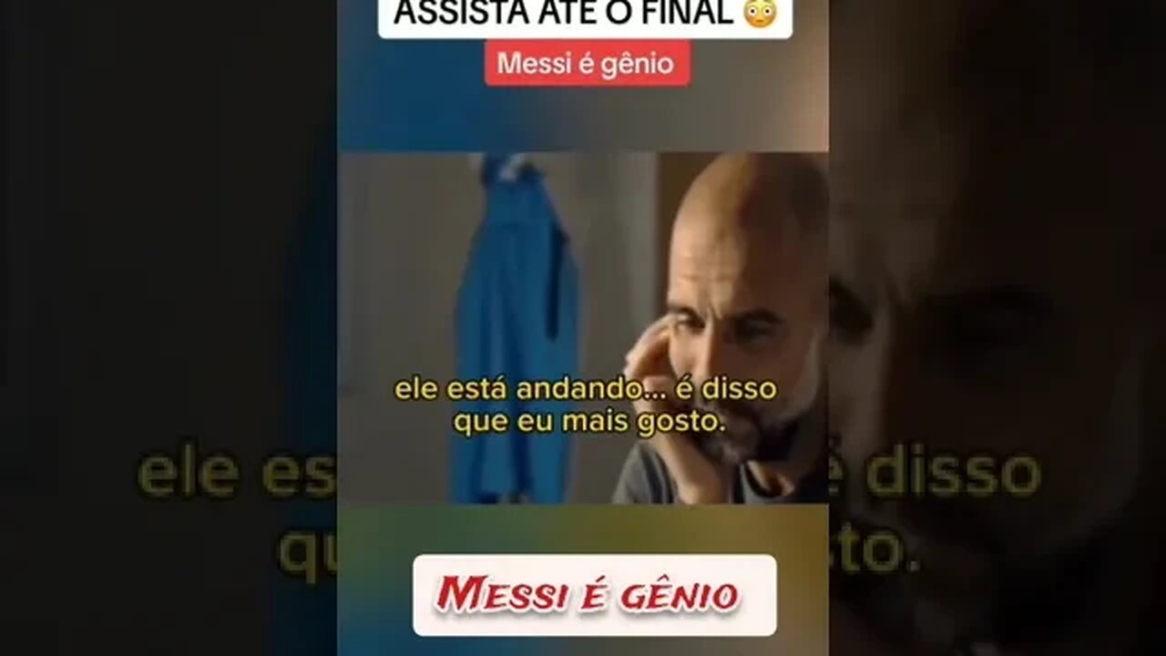 Messi é sua Visão de jogo! messe é gênio.