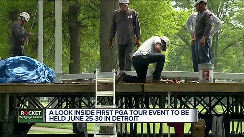 A look inside first PGA Tour event to be held in Detroit