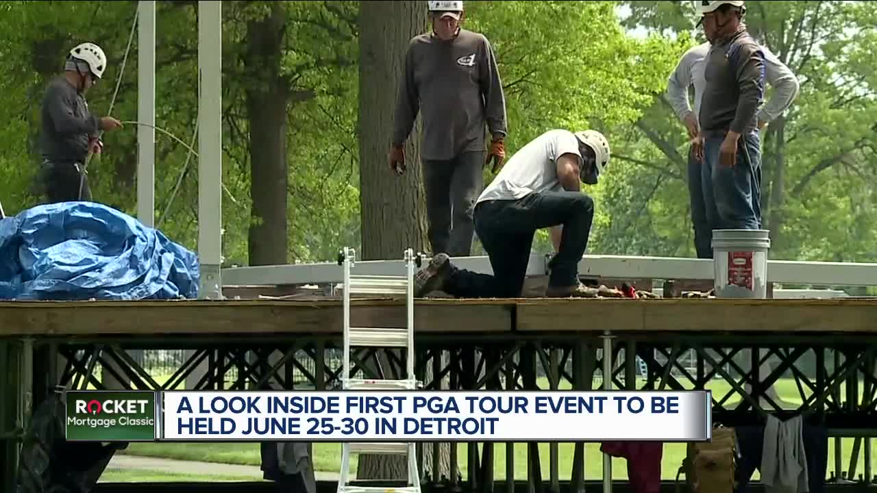 A look inside first PGA Tour event to be held in Detroit