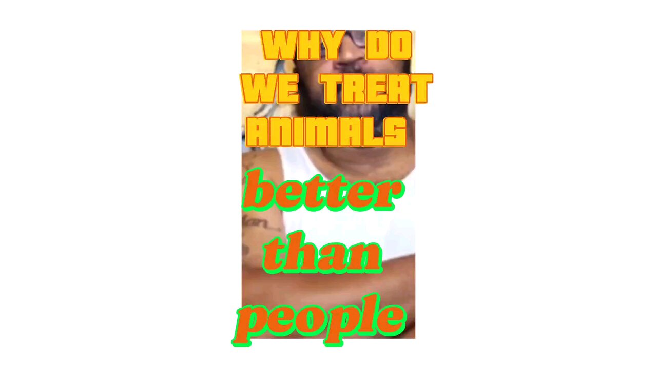 Why do we treat animals better than Why do we treat animals better than humans? #Safety #gioycm