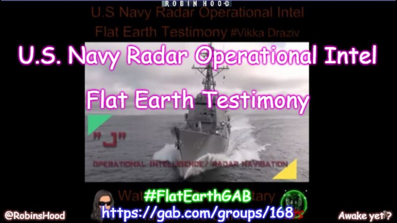 U.S. Navy Radar Operational Intel - Flat Earth Testimony