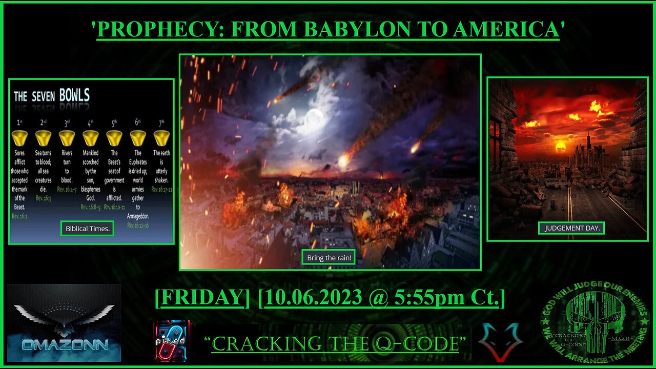 "CRACKING THE Q-CODE" - 'PROPHECY: FROM BABYLON TO AMERICA'