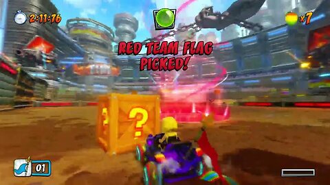 Crash Team Racing Nitro-Fueled - Parking Lot x Capture The Flag Gameplay