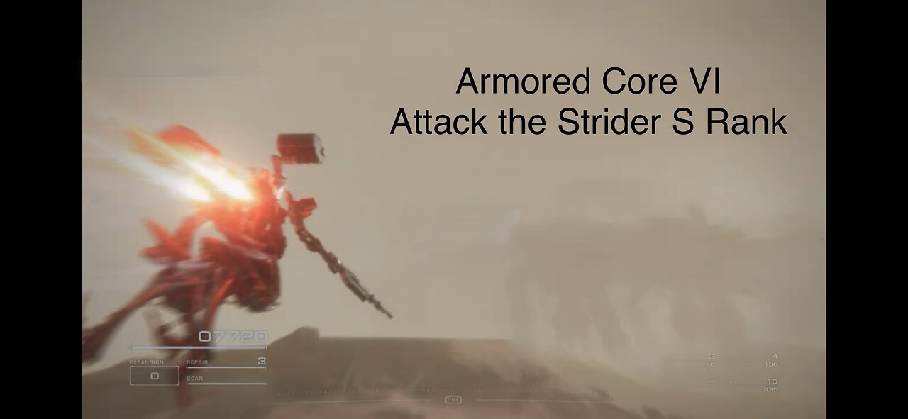 Armored Core VI Attack The Strider S Rank