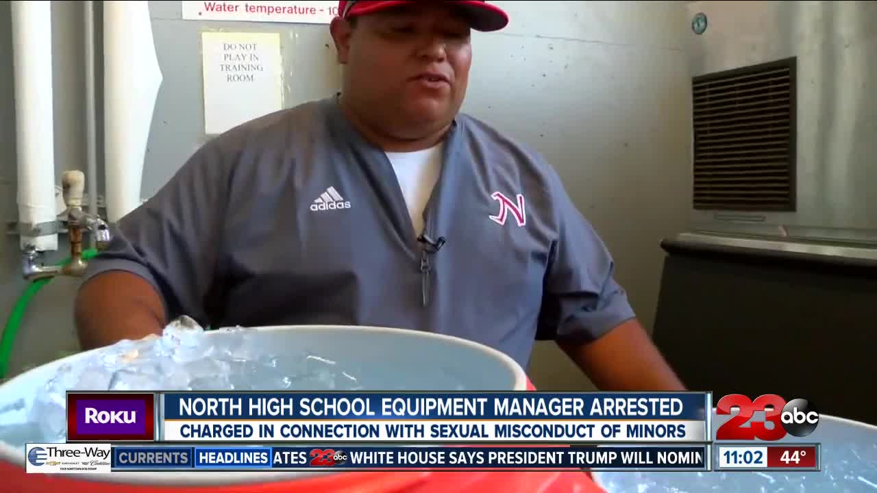 North High School Equipment Manager Arrested