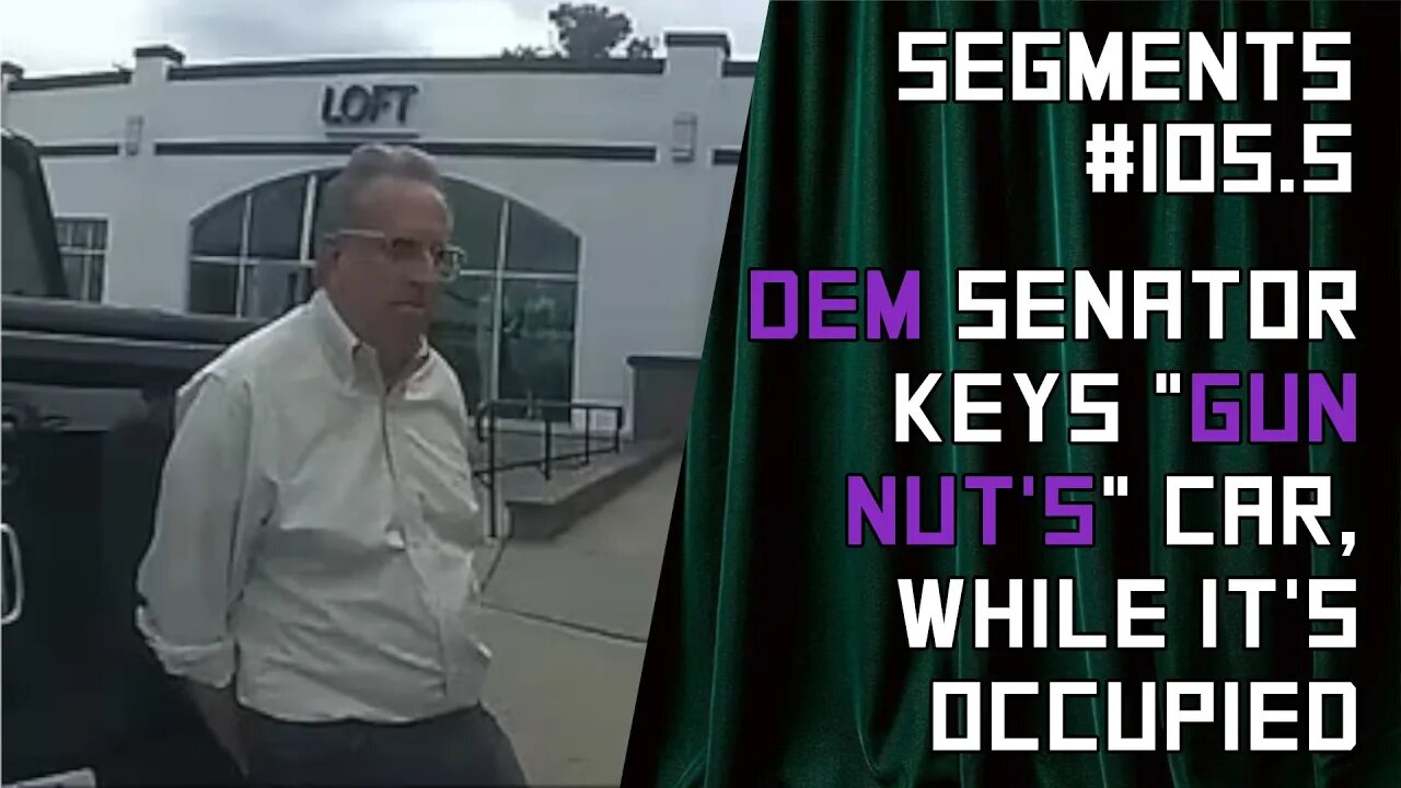 Democrat Senator Joshua Miller Arrested for Keying Occupied Car with "Biden Sucks" Sticker