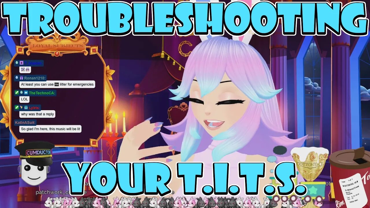 @CottontailVA Troubleshoots Her T.I.T.S. #vtuber #clips