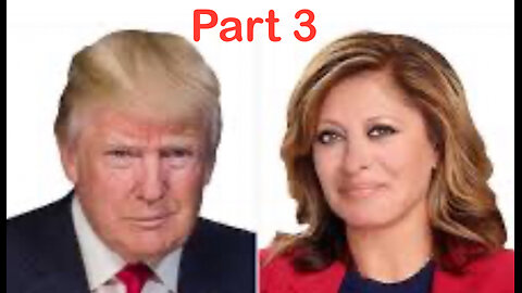 Maria Bartiromo Interviews Trump [Part 3]