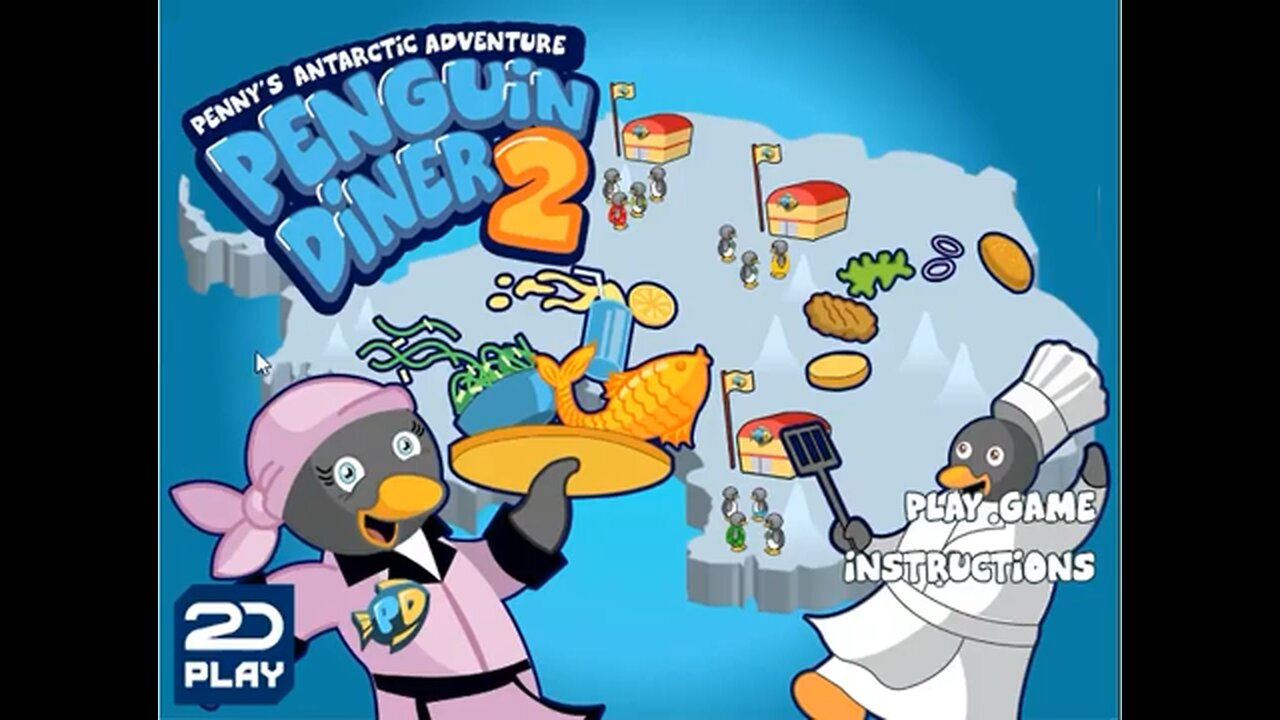 Penguin Diner 2 Gameplay