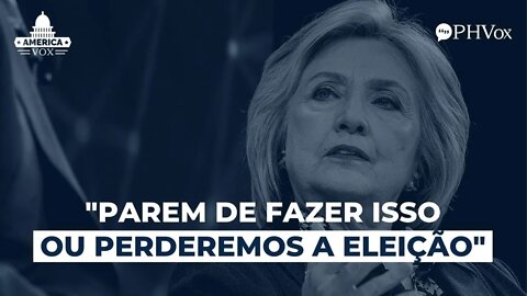 Hillary Clinton manda forte recado para Democratas