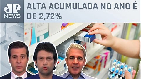 IPCA de abril fica em 0,61%, influenciado pela alta de medicamentos; Ghani, D’Avila e Beraldo opinam