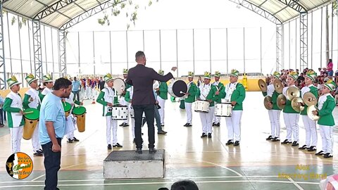 BANDA DE PERCUSSÃO MANOEL PEDRO 2022 NA II ETAPA DA XIV COPA PERNAMBUCANA DE BANDAS E FANFARRAS 2022