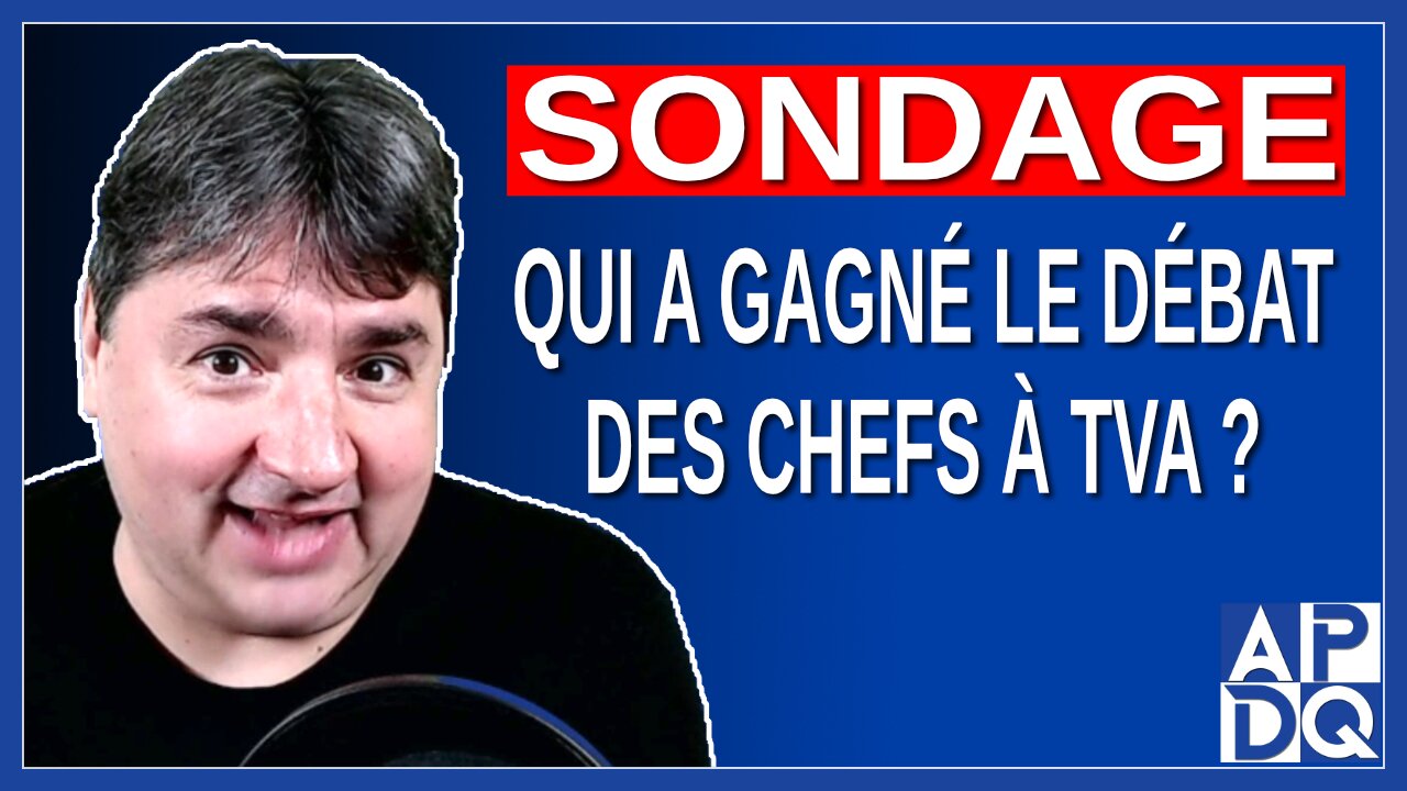 Qui a gagné le débat des chefs à TVA ?