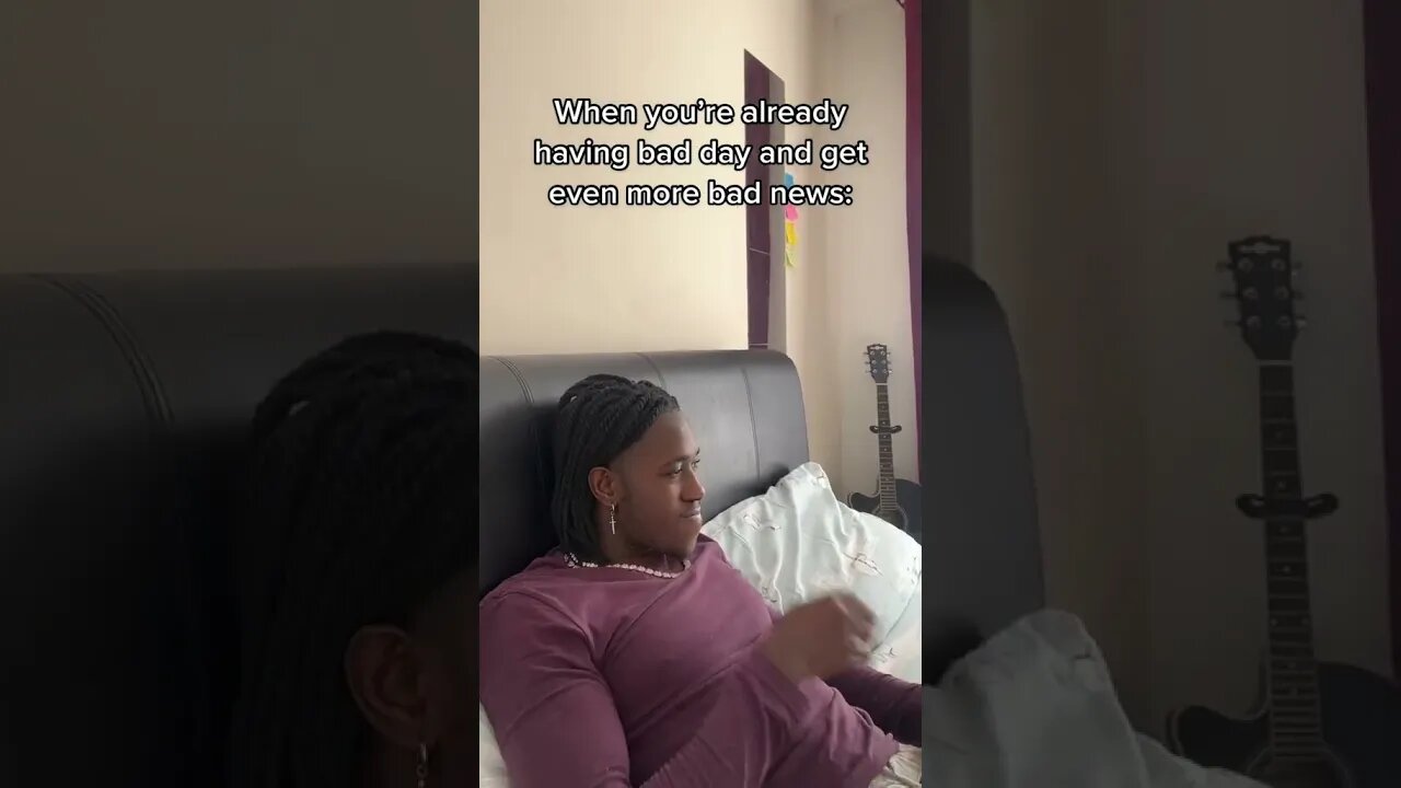 How it be when u have a bad day😂