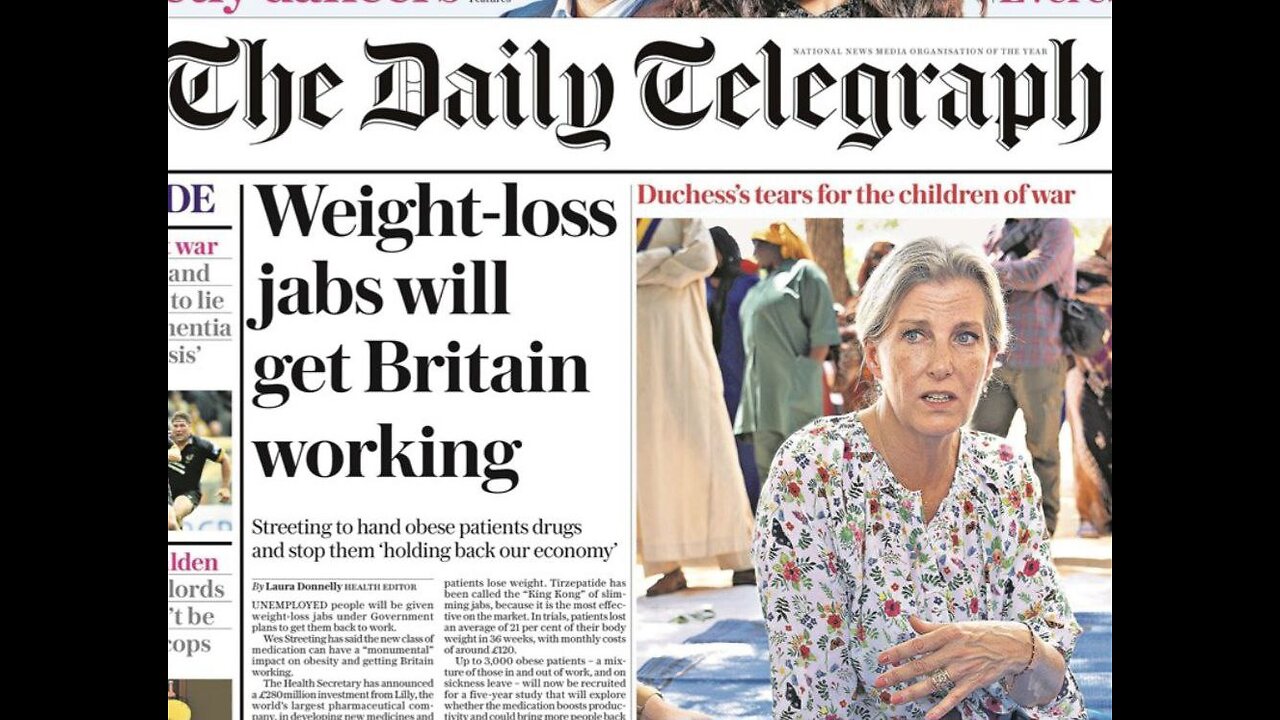 UK: Wonder how many people will go for this 'New fat reducing' jab being peddled by the Globalists?