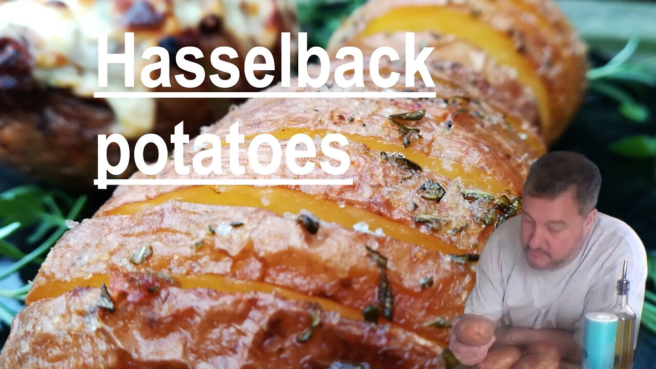 How to make Hasselback potatoes at home