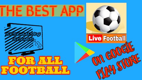 NUMBER 1 APP FOR ALL THE FOOTBALL