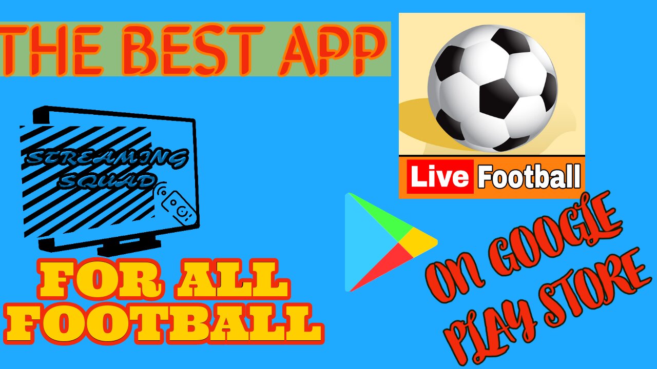 NUMBER 1 APP FOR ALL THE FOOTBALL