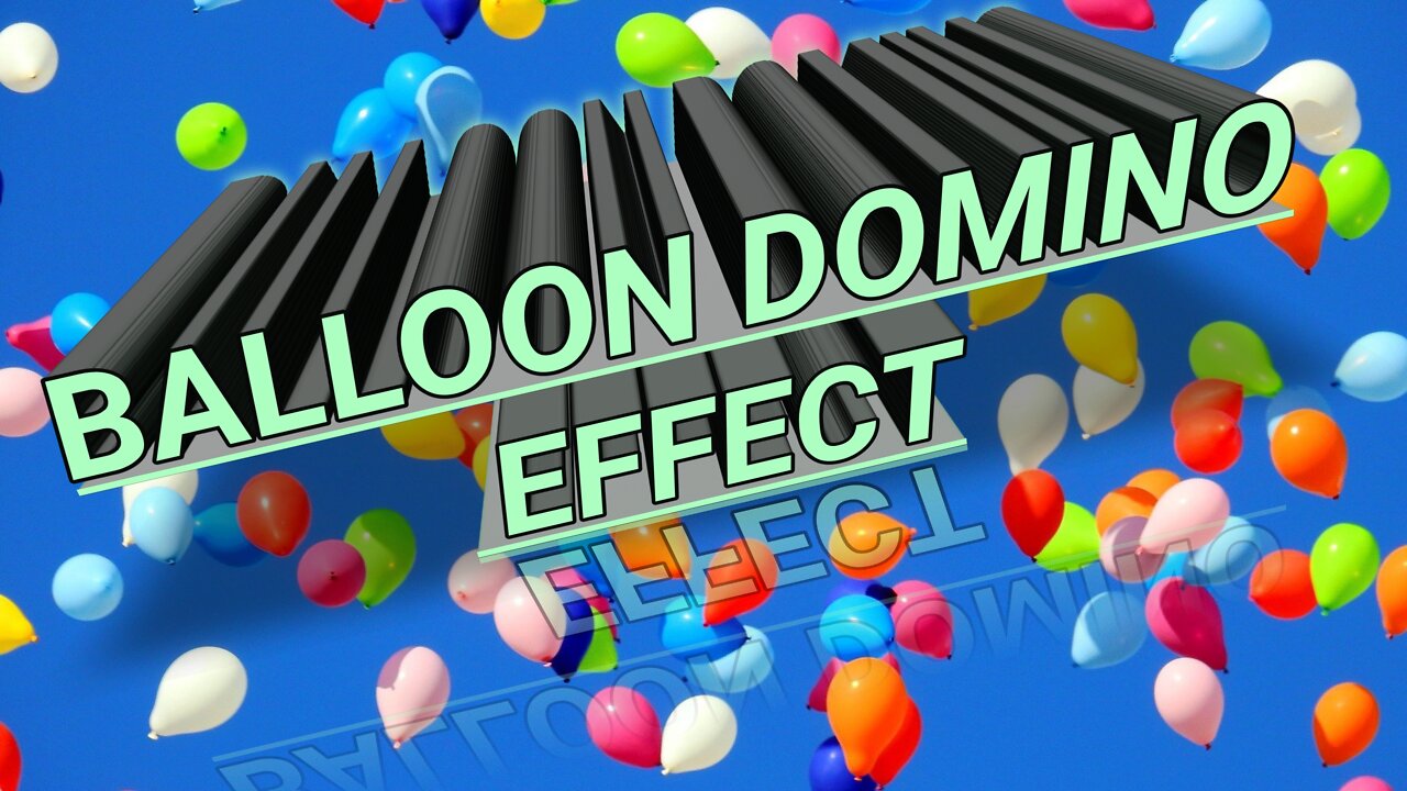 Balloon domino effect: This Was Unexpected!!