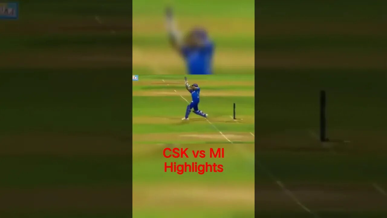 IPL 2023 CSK v/s MI