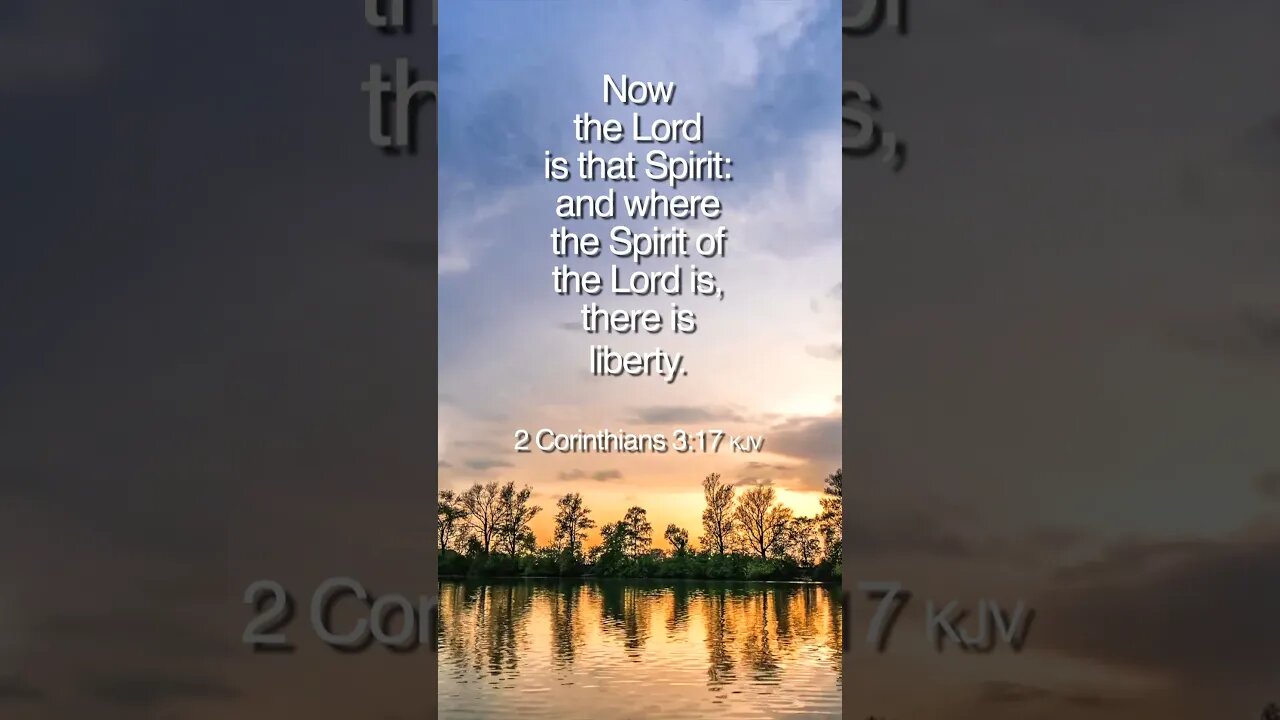 God's Liberating Presence: 2 Corinthians 3:17