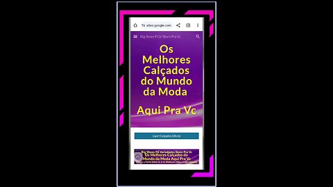 Big Shoes FG Variedades Pra Vc Store Calçados das melhores e mais famosas marcas