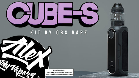 А ОН ХОРОШ l OBS CUBE-S Kit l Alex VapersMD review