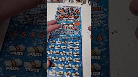 I bought MEGA Lottery Tickets from the Kentucky Lottery!