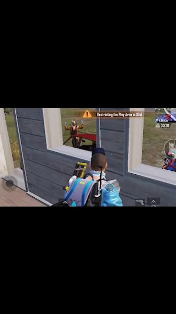 wait For Victor IQ 😂 enemy trap ne inside 🤣 pubg funny video