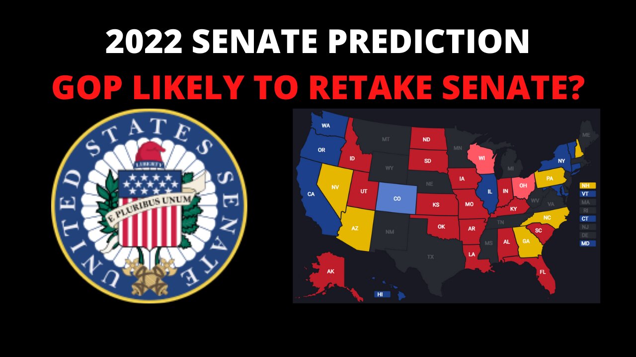 2022 Updated Senate Prediction (December 2021)