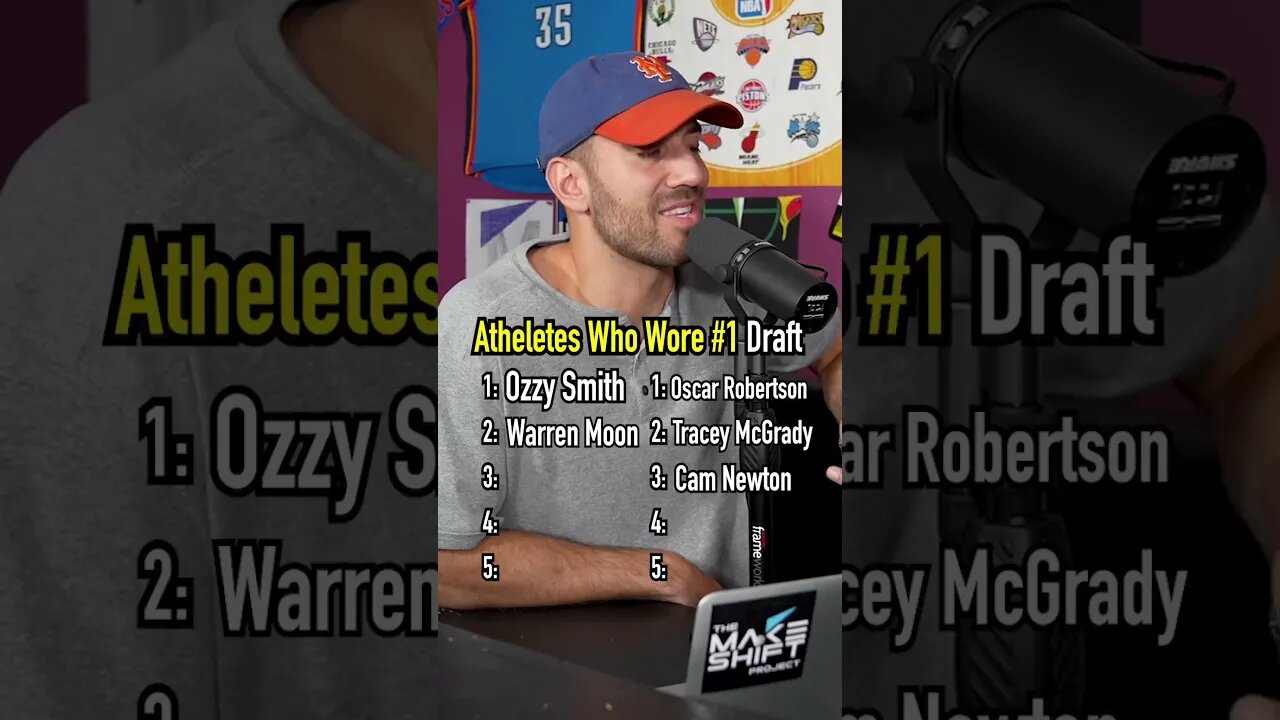 Drafting the Best Athletes Who Wore Number 1!! Who Won? #shorts #numbers #draft