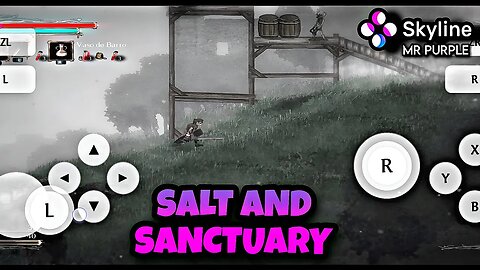 SALT AND SANCTUARY - Game Play teste no Skyline Mr purple emulator Switch Android SD888+/8GB