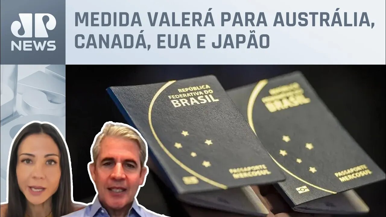 Governo retoma exigência de visto para turista de quatro países;Amanda Klein e d'Avila analisam