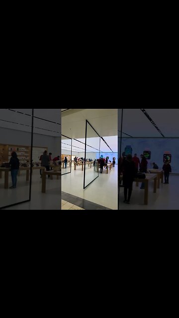 Futuristic Apple Store
