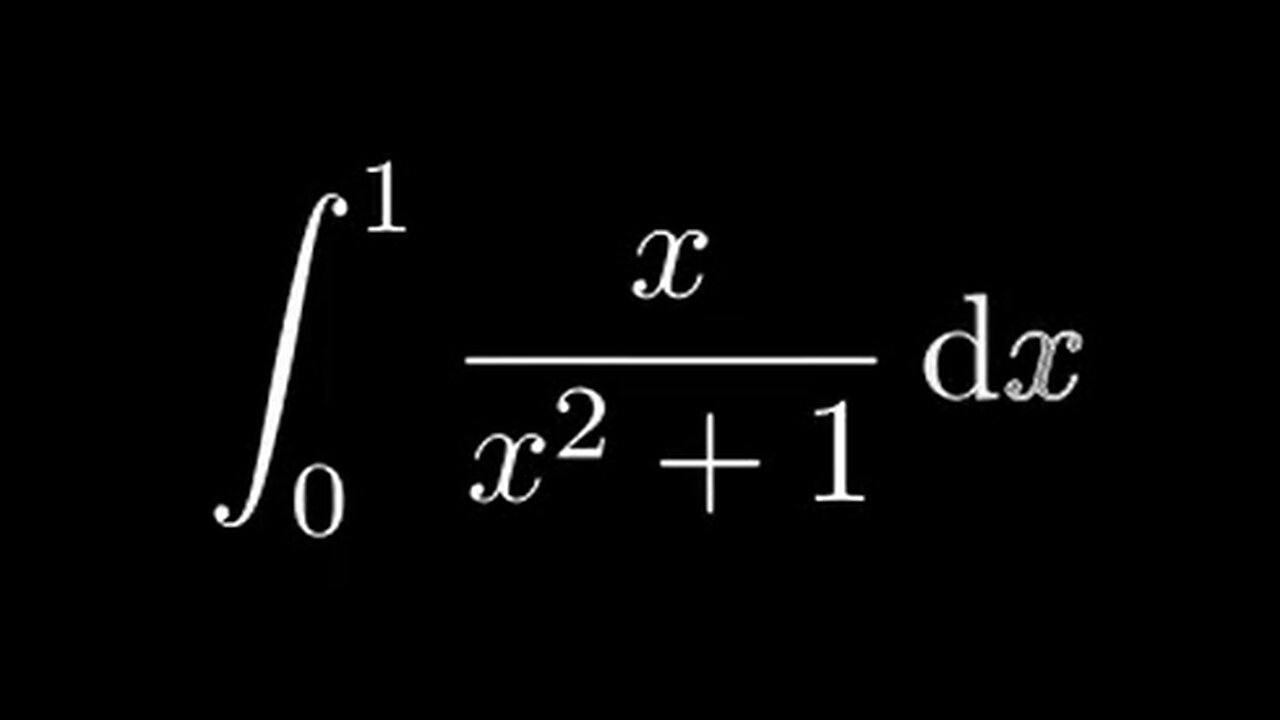 Calculation of an integral