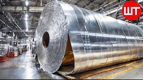 HOW is ALUMINUM FOIL MADE? From Soil to Foil Aluminum Foil Factory