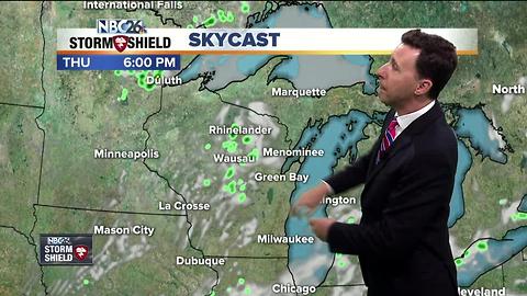 Michael Fish's NBC26 weather forecast