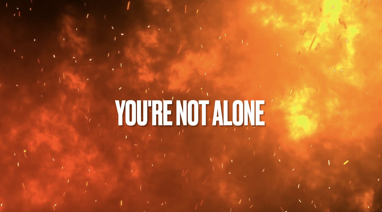 You're Not Alone - Rick Pino - Lyric Video