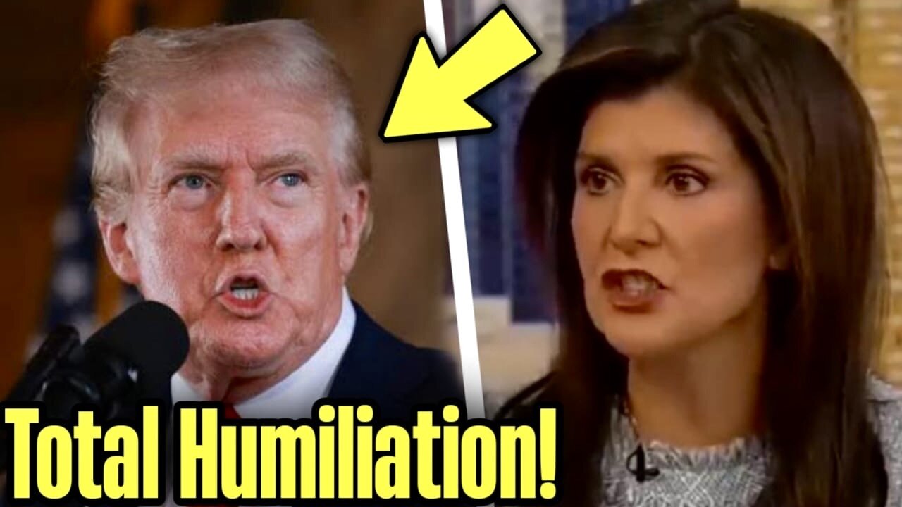 Trump PANICS As Haley SNAPS, TORCHES Him Live on Air!