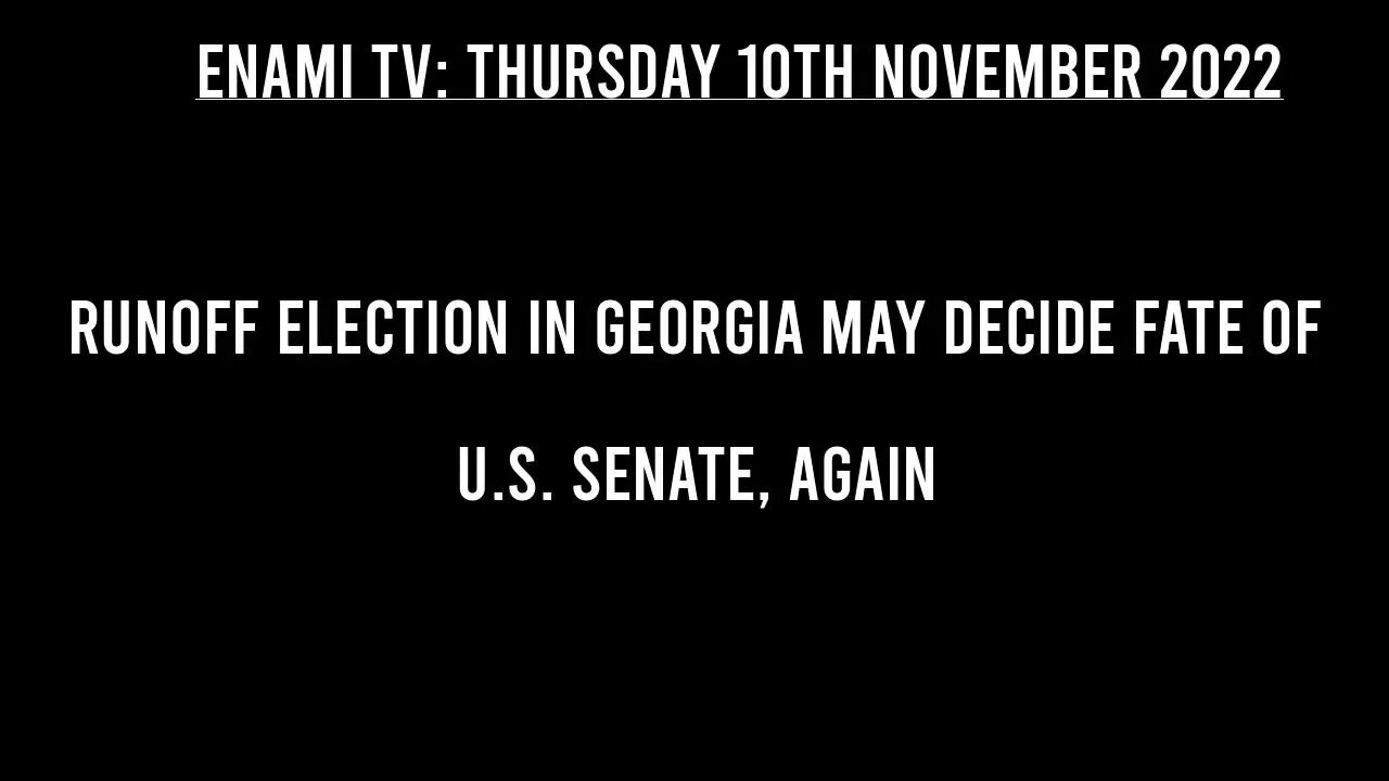 Warnock and Walker runoff in Georgia will decide who controls the U S Senate (again)