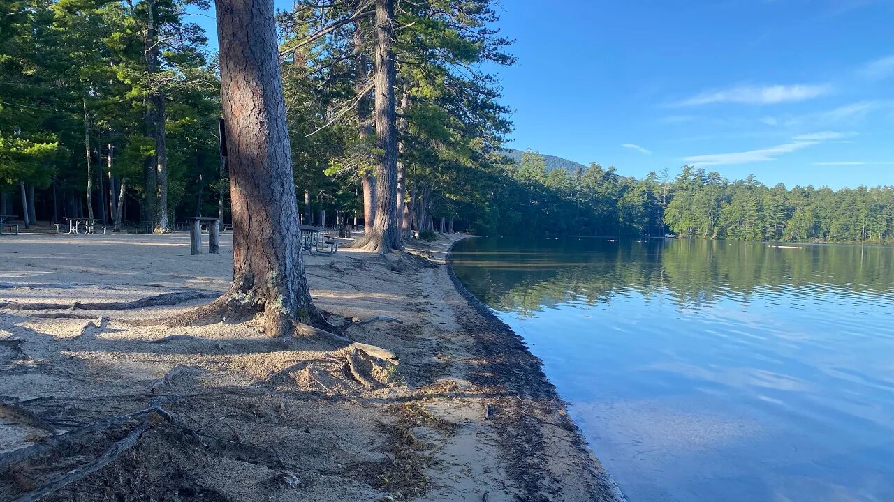 Camping with Arty at White Lake New Hampshire - TWE 0446