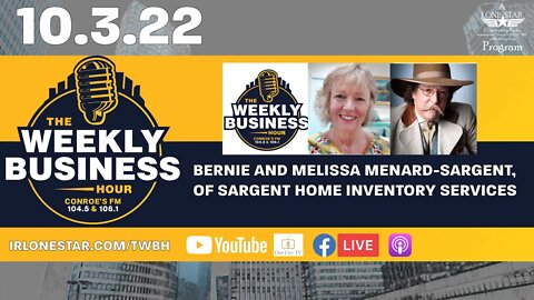 10.3.22 - Bernie and Melissa Menard-Sargent, of Sargent Home Inventory Services