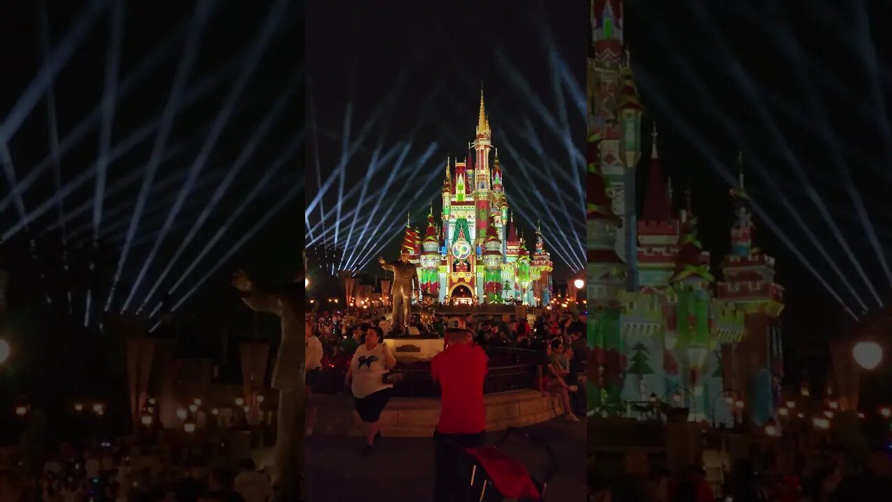 Christmas at Disney World #shorts #disney #disneyworld #viral #viralvideo #viralshorts