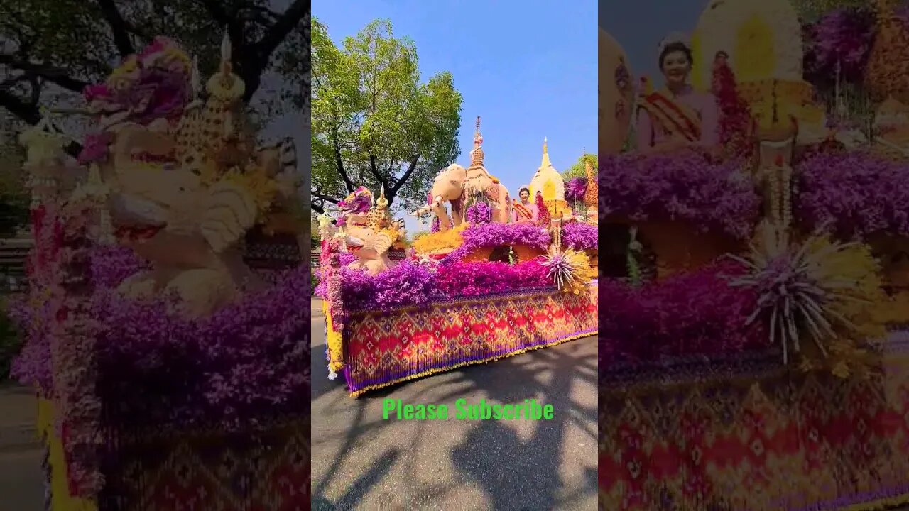 Flower Festival Thailand Part 7 #trending #viral #shorts #short #shortsvideo