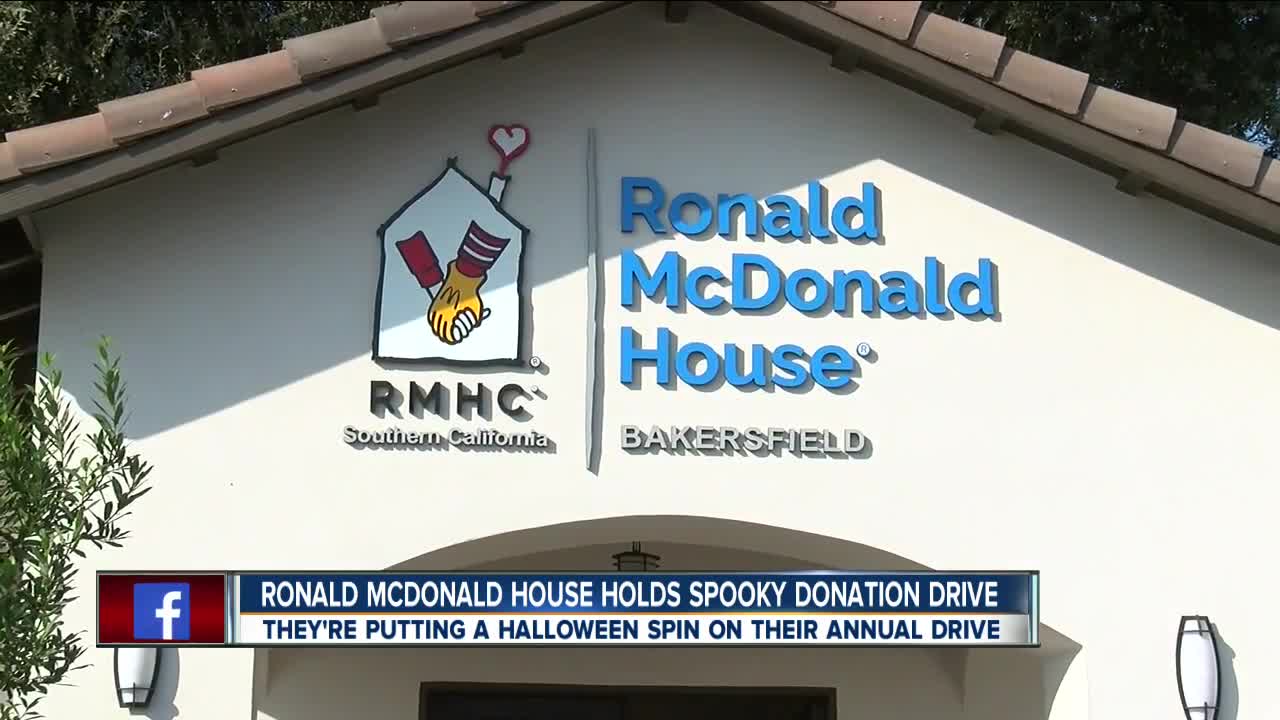 Bakersfield Ronald McHaunted House Drive Thru Event to Collect Necessities for Families Friday