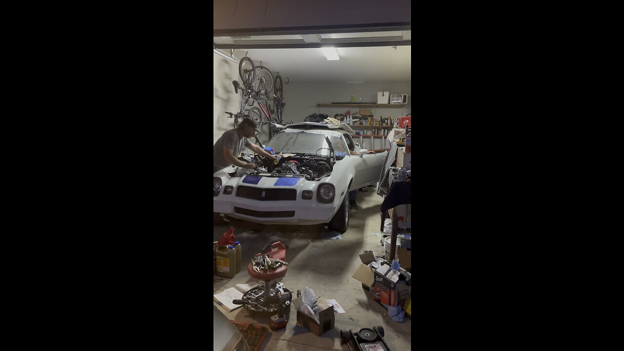 First run of new engine in my 1980 Camaro