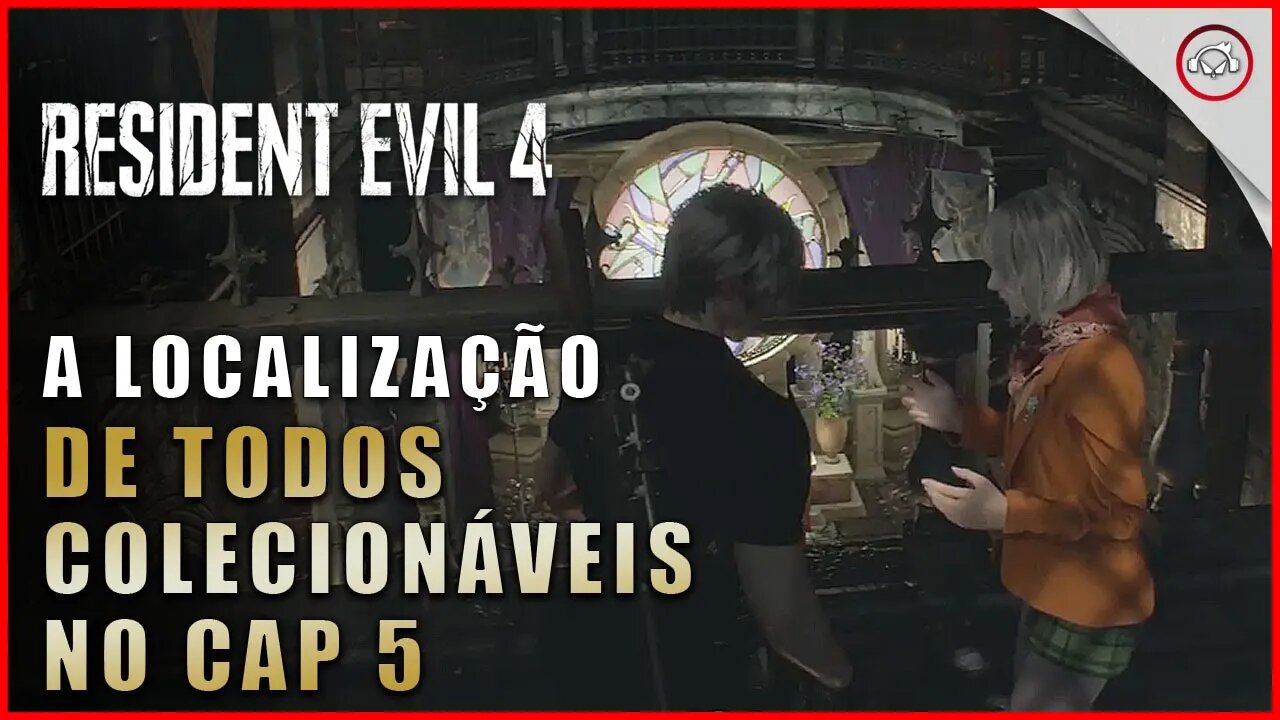 Resident Evil 4 Remake, A localização de todos os Colecionáveis no Cap 5 | Super-Dica