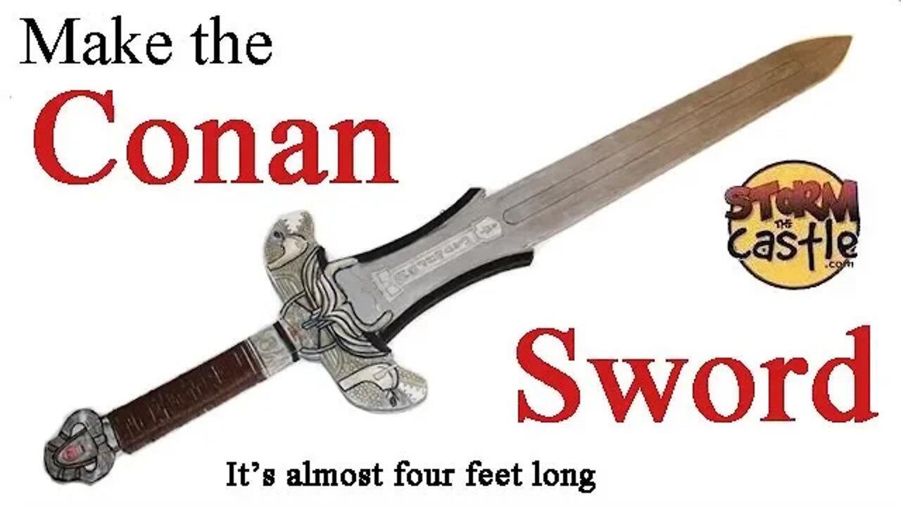 Make the Conan Sword - It's the Atlantean