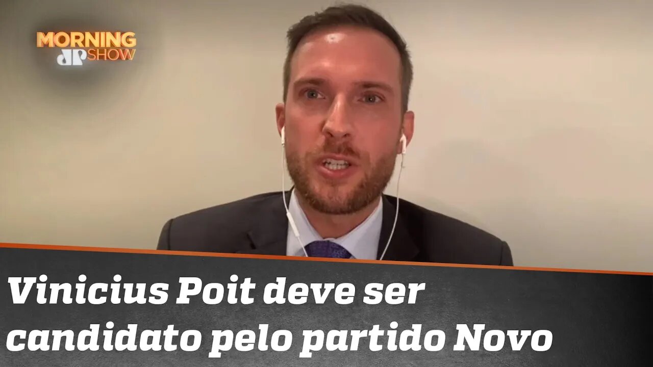 Vinicius Poit se lança como candidato ao governo de SP